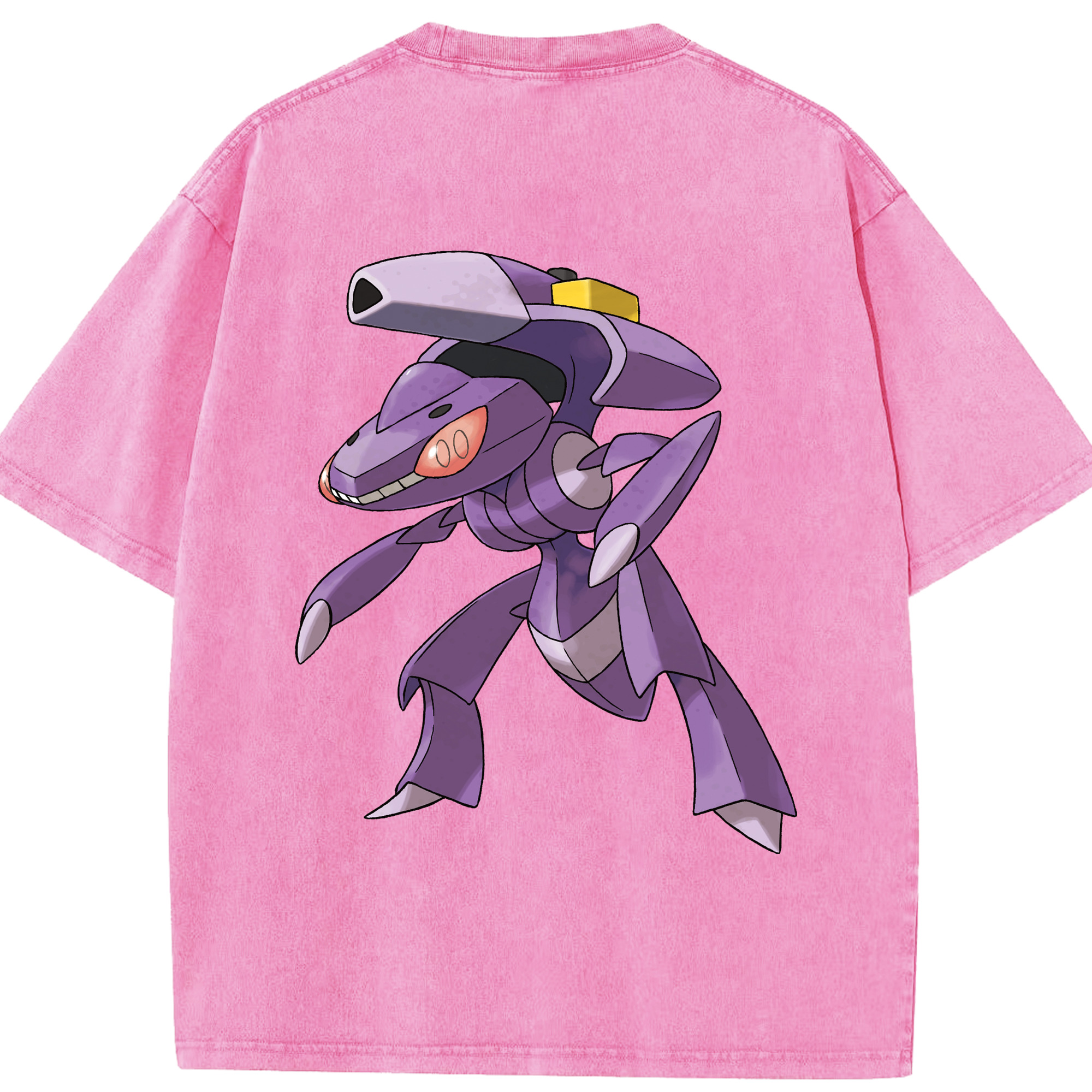（画像用） ポケットモンスター Pokémon 綿100% ヴィンテージ風 半袖Tシャツ（背面プリント）